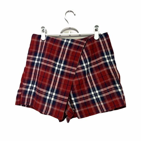 𝅺UO Cooperative Plaid Mini Skort - Picture 1 of 6